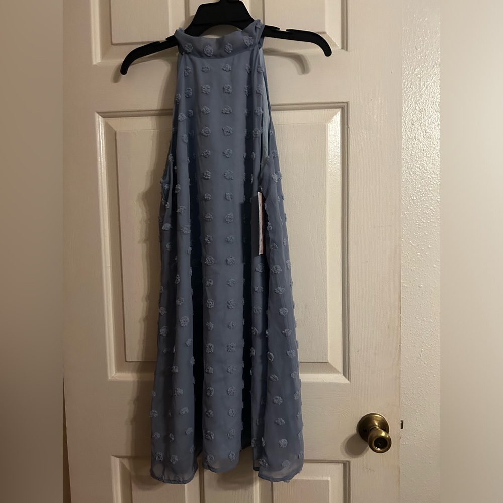 NWT Women's Summer Halter Dresses Flowy Mini - Picture 2 of 8